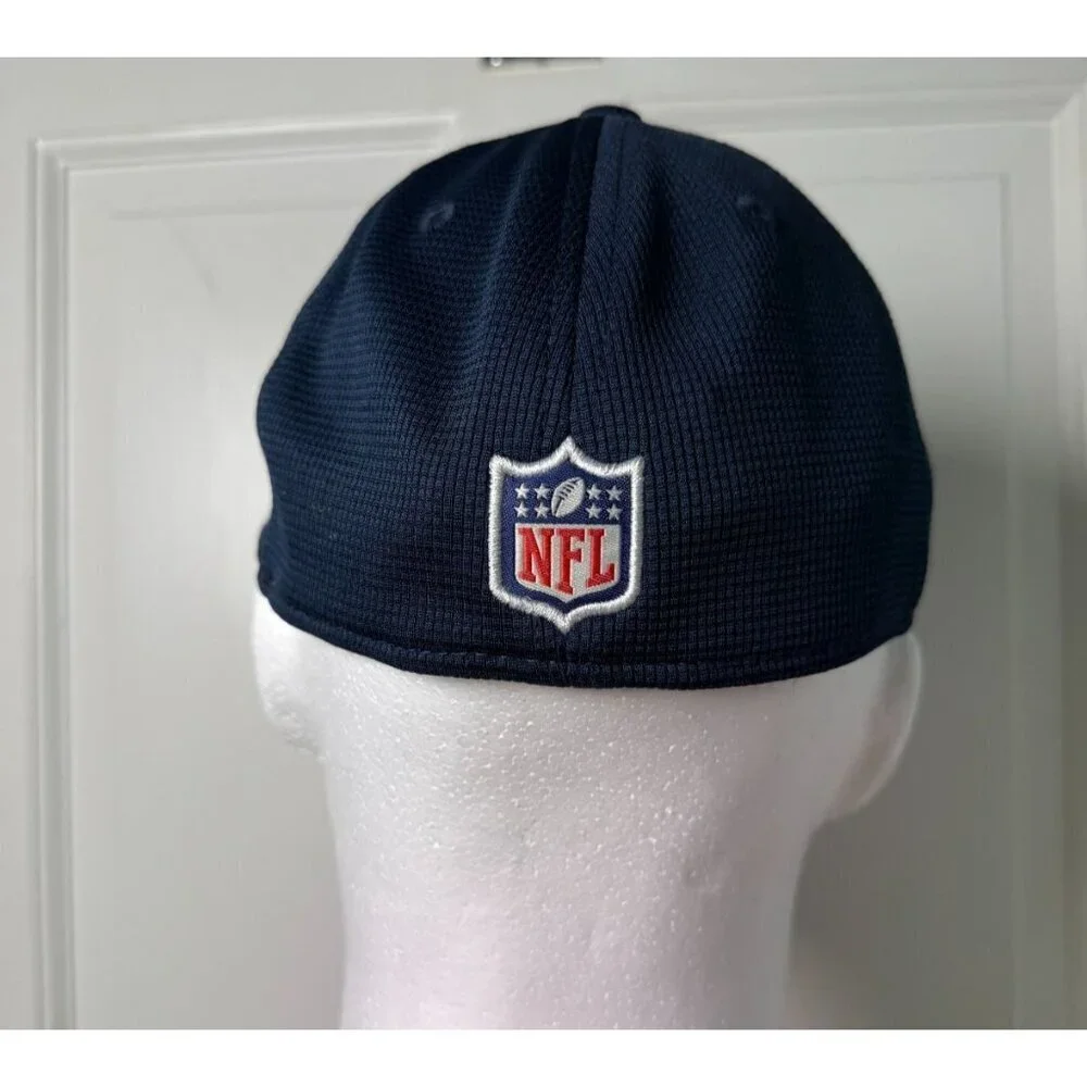 39Thirty New Era Blue Silver NFL Dallas Cowboys Fitted Hat Size Small/Medium
